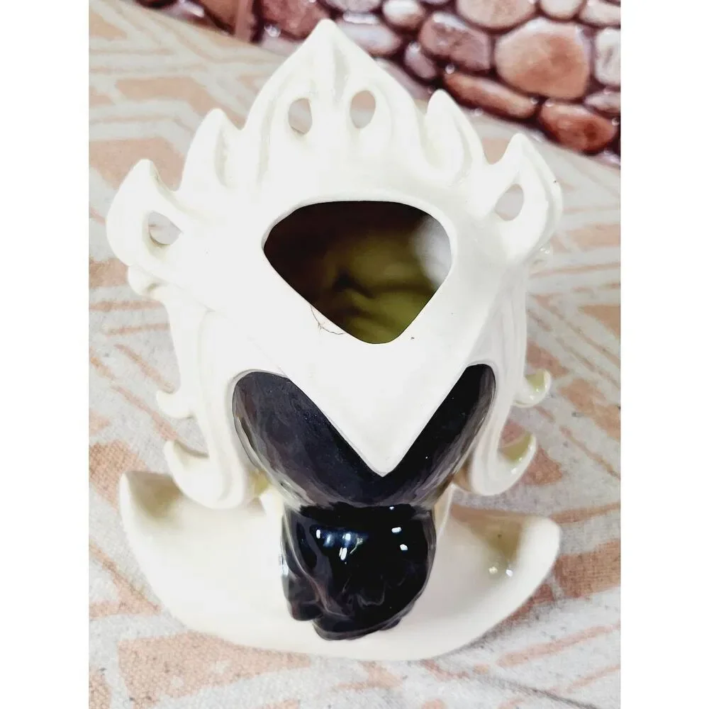 Vintage Lotus Ceramic Arts Studio Porcelain Vase Figurine